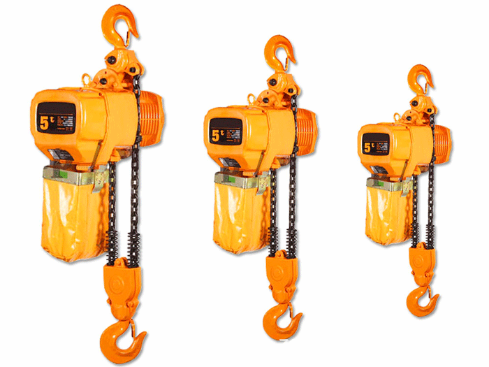 Manual chain hoist