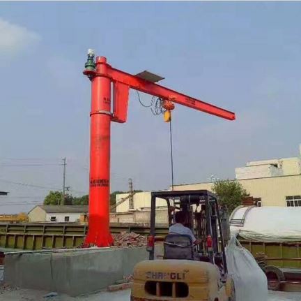 1 Ton Mini Beam Mounted Floor Bracket Jib Cranes