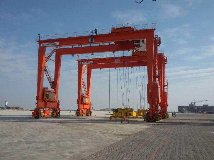 10T /50 / 10T Double Beam U Type Hook Gantry Crane