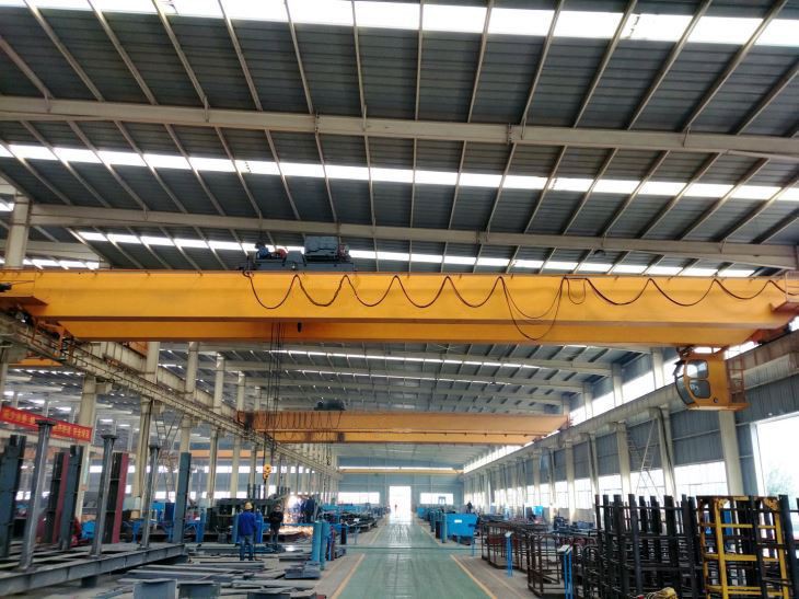 125/32 Ton Widely Used QD Double Girder Hanger Bridge Crane