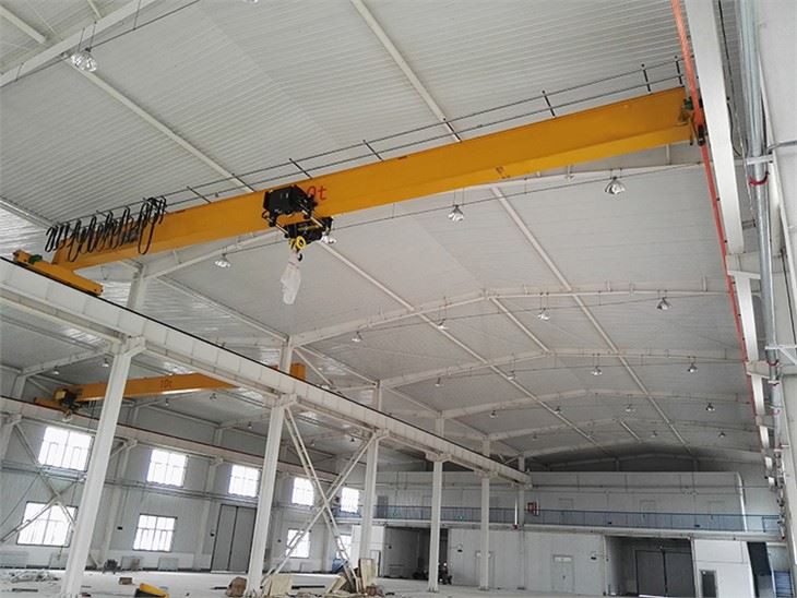 2 Ton Electric Wire Rope Hoist Traveling Single Girder Crane