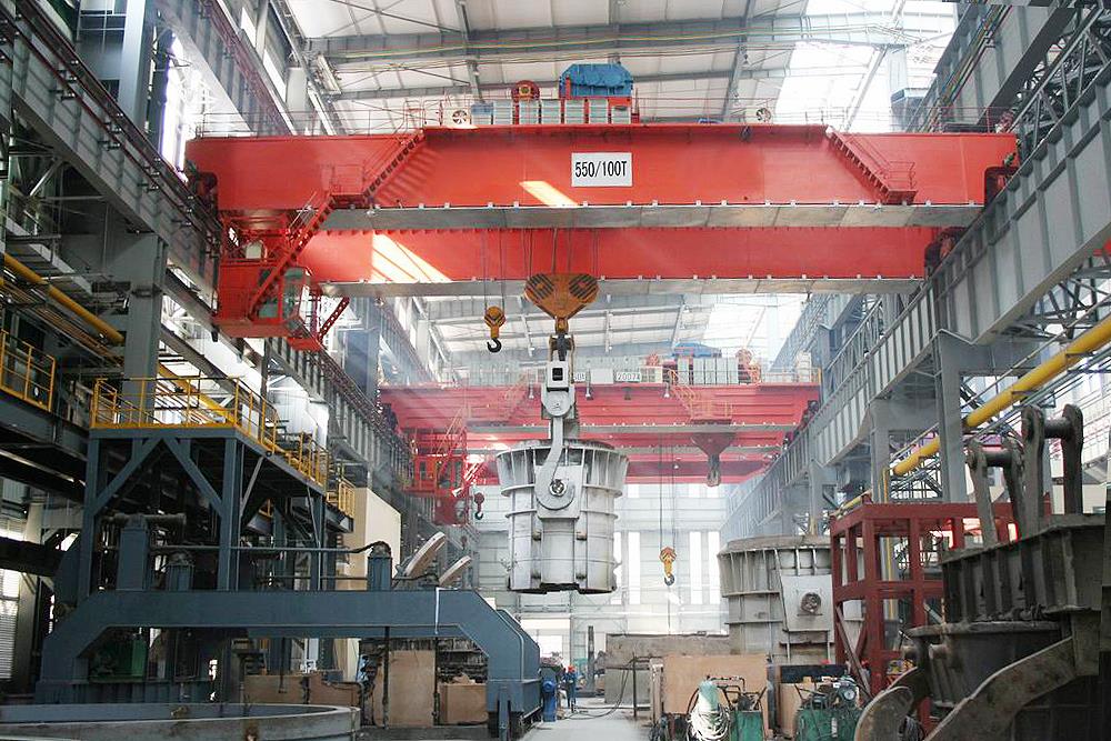 Steel Making Plant Double Girder Ladle Lifting Crane (2).jpg