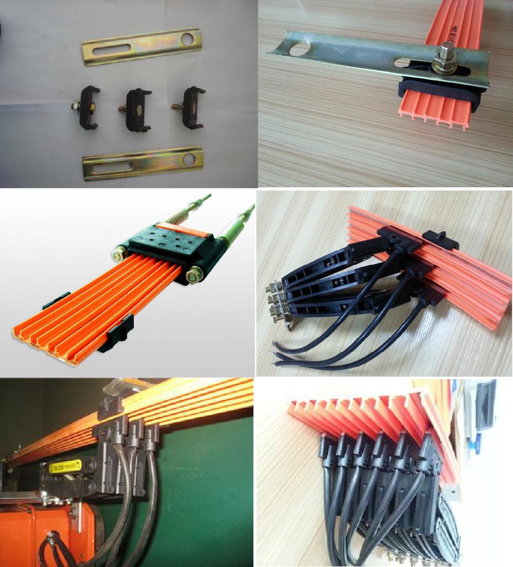 overhed crane power supply busbar