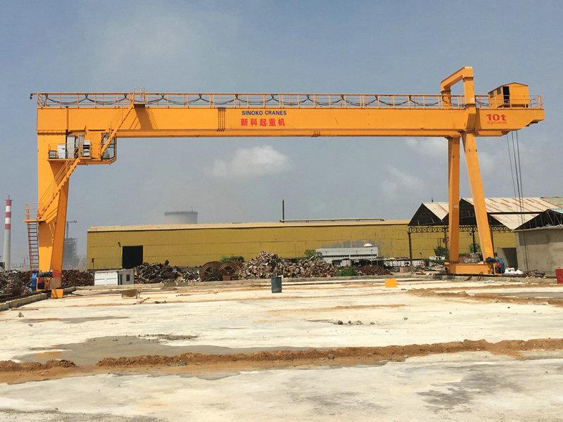 Double Beam Rail Traveling Mobile Gantry Crane 10Ton 20 Ton 30 Ton