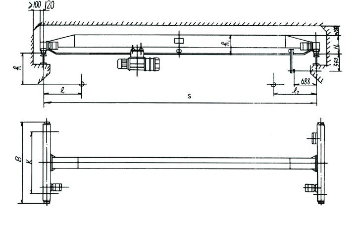 5 Ton Overhead Crane