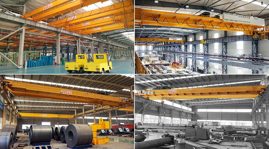 Industrial Double Girder Electric Overhead Travelling Crane Lifting Machine 5ton 10ton 20ton 50ton 100ton With Best Price