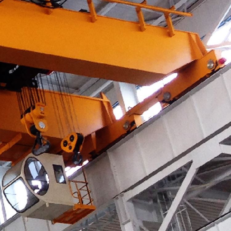 Cabin Control DIN Standard Material Handling Double Girder EOT Overhead Crane 15 Ton