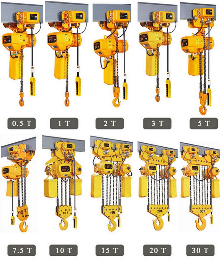 5000KG Wireless Remote Electric Chain Hoist