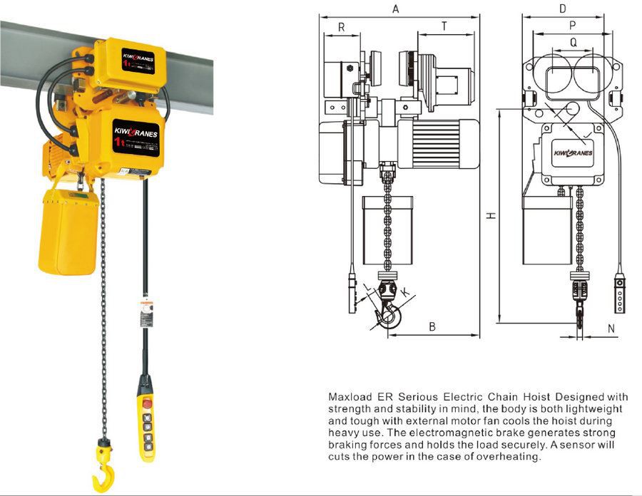 Electric chain hoists