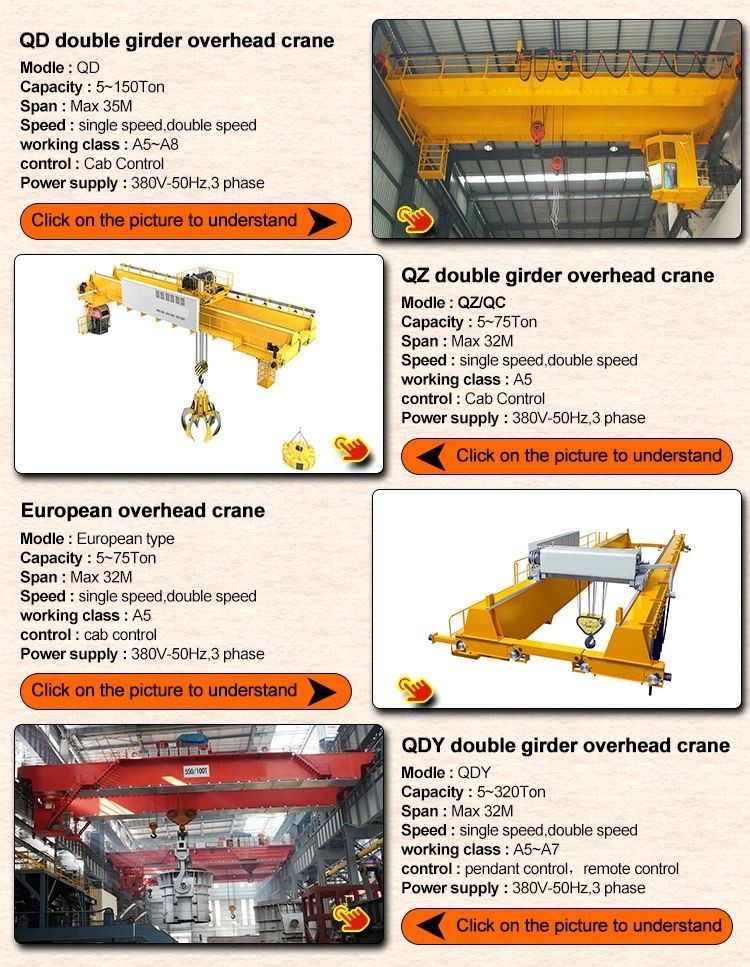 Double Girder Overhead Traveling Metallurgy Bridge Crane