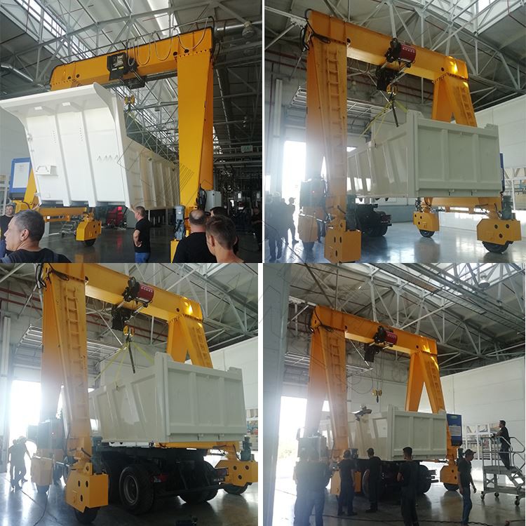 Mobile Rubber Tyre Gantry Crane