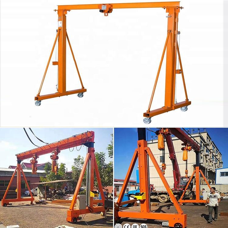 Mini Mobile Lifting Gantry Crane Gantry Cranes