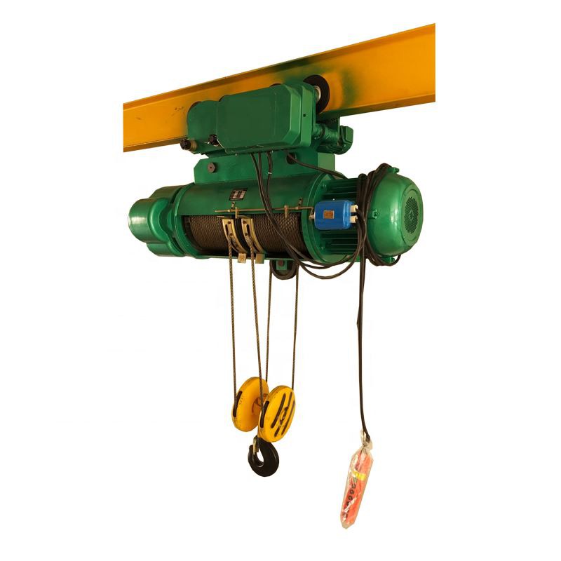 Single And Double Speed Wire Rope Hoist For Bridge Crane Gantry