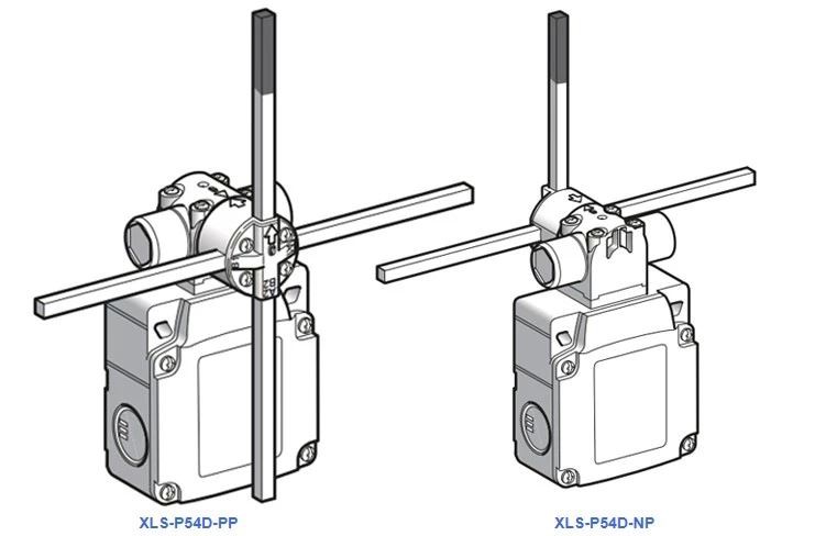 Double Gear Control Cross Rotary Limit Switches