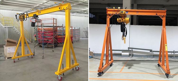 Light Non-adjustable Portable Gantry Crane