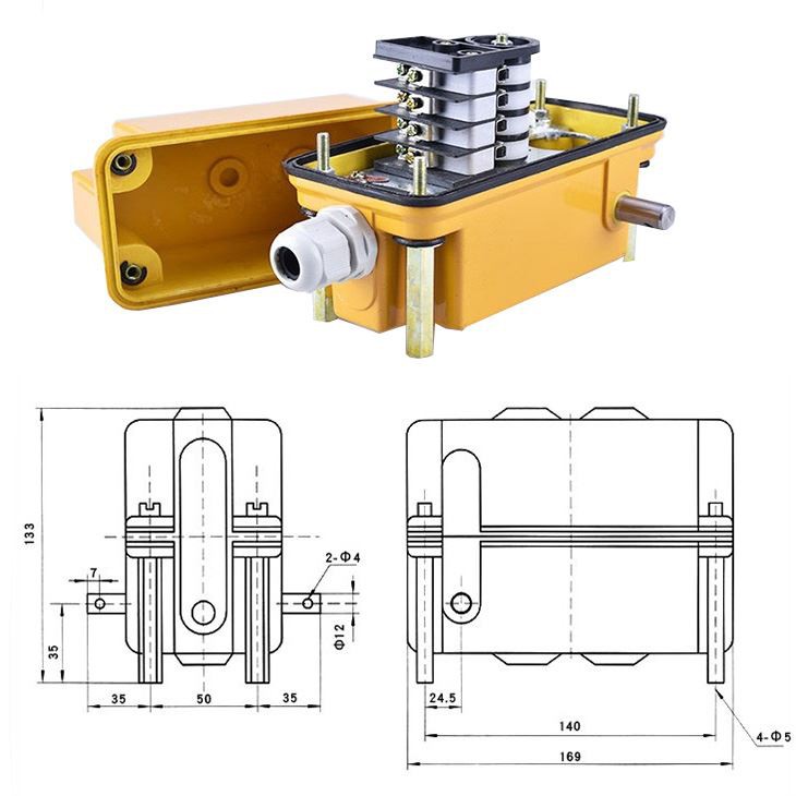 Universal Transfer Rotating Limit Switch