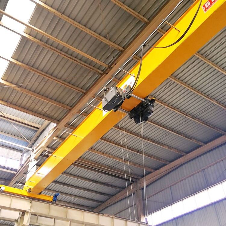 2 Ton Electric Wire Rope Hoist Traveling Single Girder Crane6