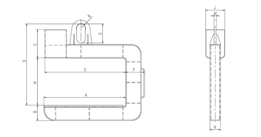 Crane C Type Hook Clamp For Coil Lifting