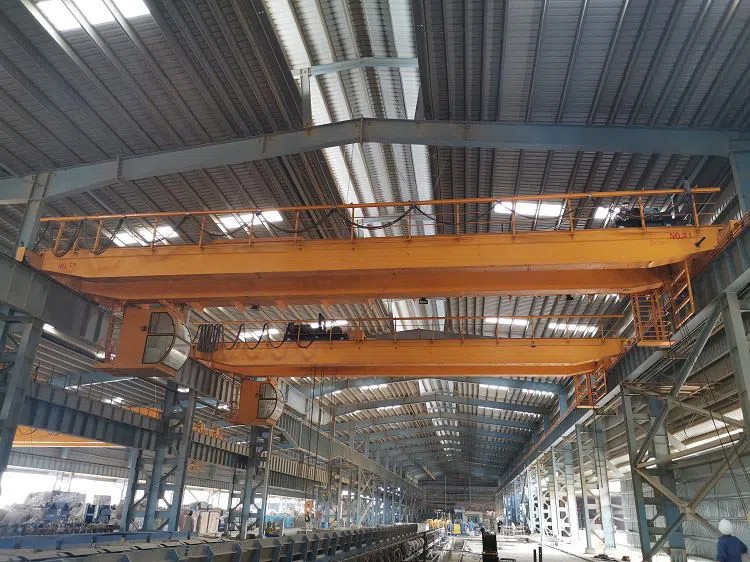 30/10 Ton Heavy Duty Cabin Control Double Girder EOT Bridge Crane