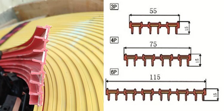 All-in-one Seamless Sliding Contact Bus Bar System