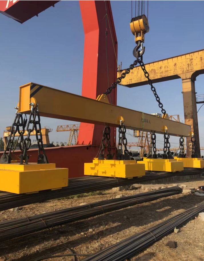 Crane Magnet for Handling Steel Bars Rods