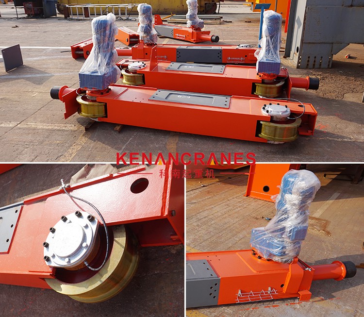 Electric Motor End Beam Traveling Overhead Crane End Trucks