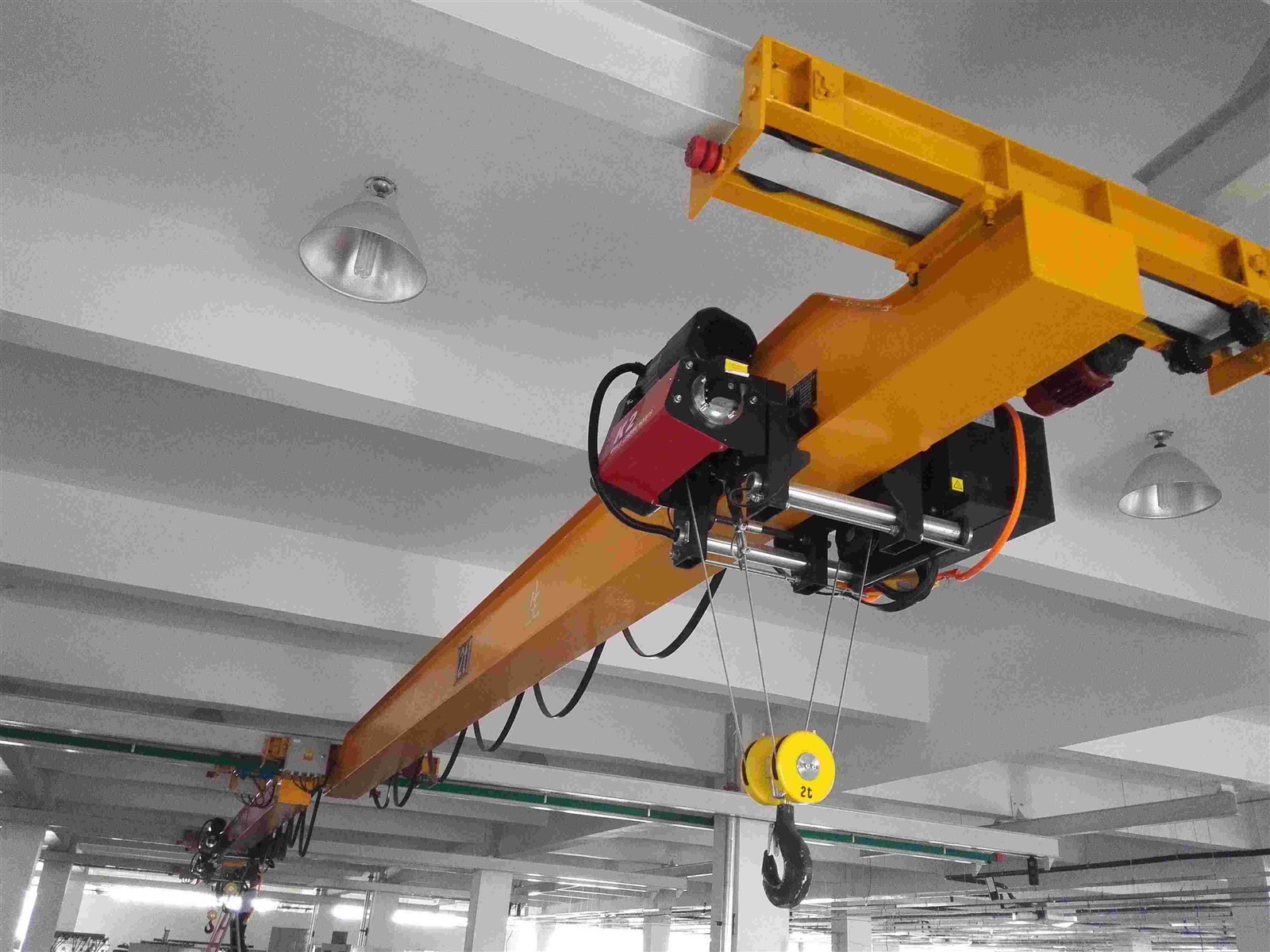 European Design Single Beam Bridge Crane