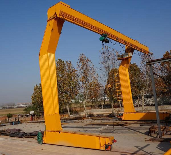 20T Outside Electrical Singer Beam Gantry Crane