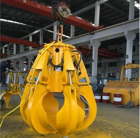 30t Electric Hydraulic Orange Peel Grab