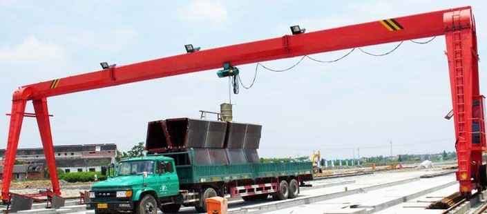 500 T Single Girder Gantry Crane