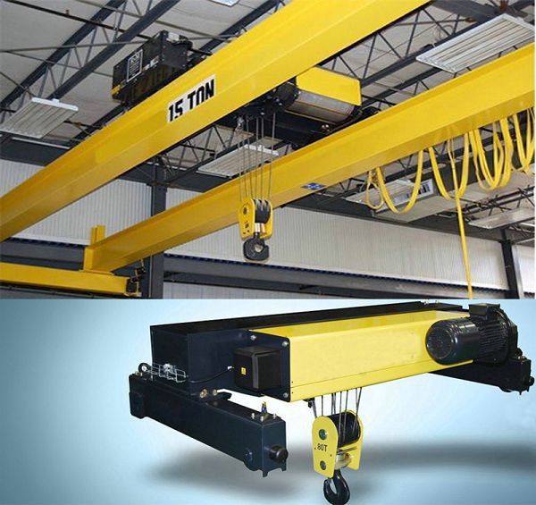 European Standard Manufacturing Lifting Double Girder Wire Rope Hoist Cranes