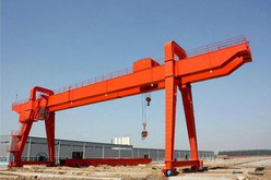 DIN Standard Soft Start Motor Driven Double Beam Gantry Crane