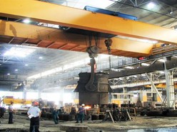 Double Beam 205t Overhead Bridge Crane For Steel Mill