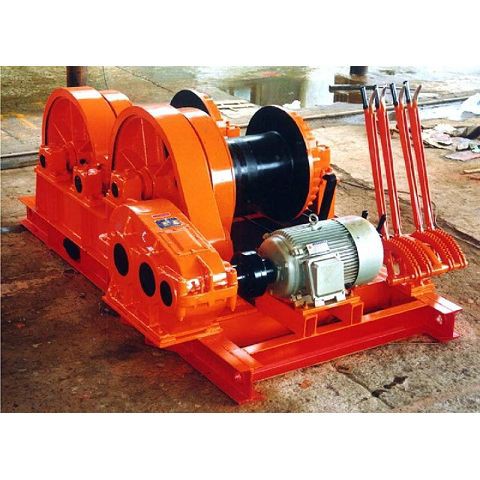 Double Drum Type 500 Ton Electric Ship Pulling Winch