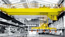 QL Double Girder Bridge Crane with Carrier-beam Used in Steel Mill