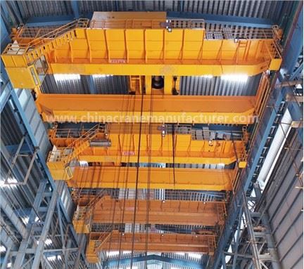 Double Girder Overhead Crane For Steel Plant