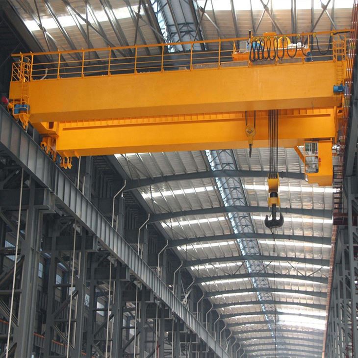 Double Girder Overhead Crane With Electric Hoist