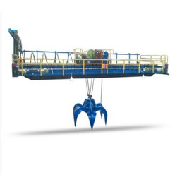 Double Girder Overhead Grab Crane For Garbage Disposal