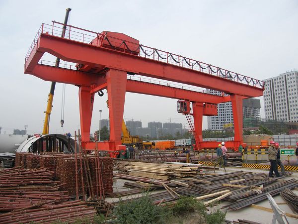 Double Girder Shield Gantry Crane