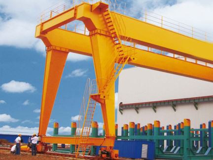 Europe Style 25 Ton Double Girder Beam Portable Gantry Crane