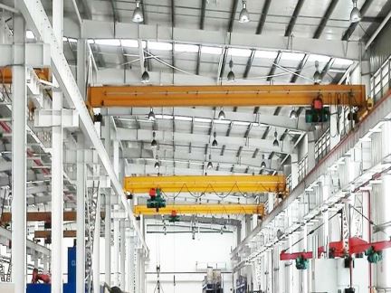 European Standard Electric Hoist Single Beam Overhead Crane