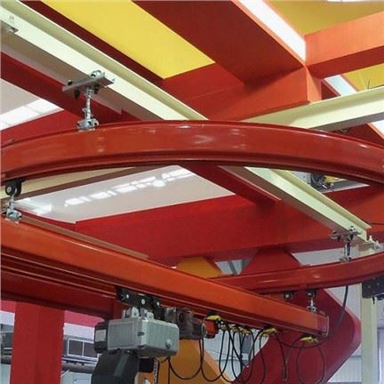 1ton Chain Hoist Light crane system Electric Single Girder Bridge crane