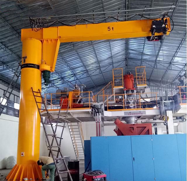 Floor Mounted Cantilever Swing Arm Jib Crane