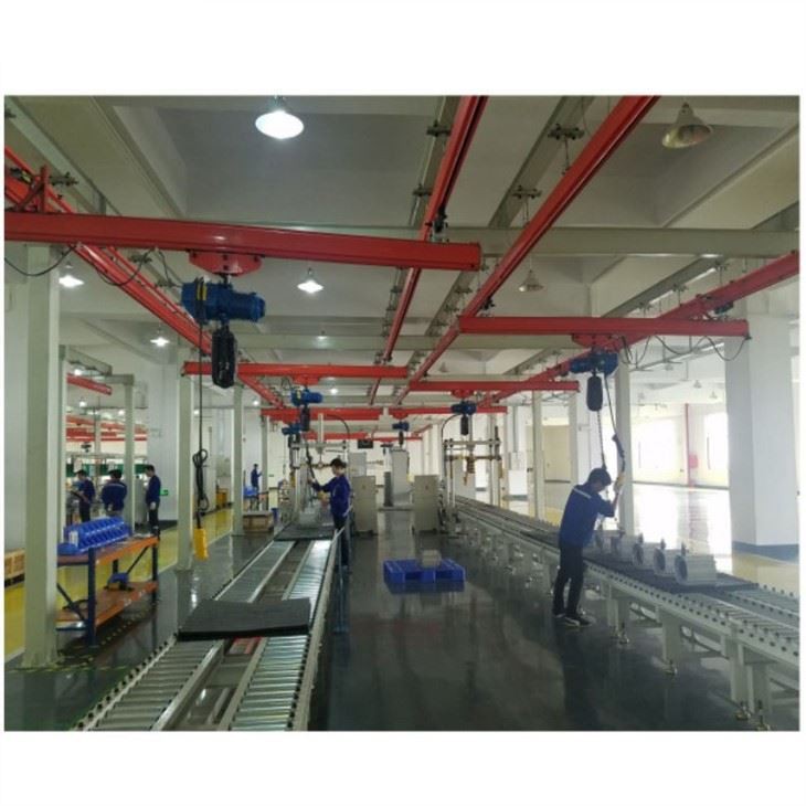 Free Standing Work Station Bridge Cranes / light crane system Model Flexible Bridge Crane System