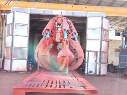 Steel Mill Furnace Charging Grab Bucket