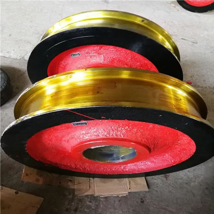 Heavy Duty Double Flanges Crane Wheels