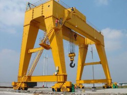 Heavy Duty Lifting Machinery Double Girder Electric Trolley Gantry Crane