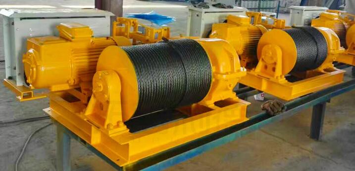 High Efficiency Pendant Line Control crane Winch