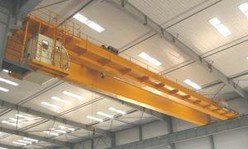 High Efficiency Pendant Control Double Girder Overhead Crane With Hook