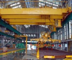 Heavy Duty Electromagnetic Hanging Bridge Crane for Warehouse Workshop